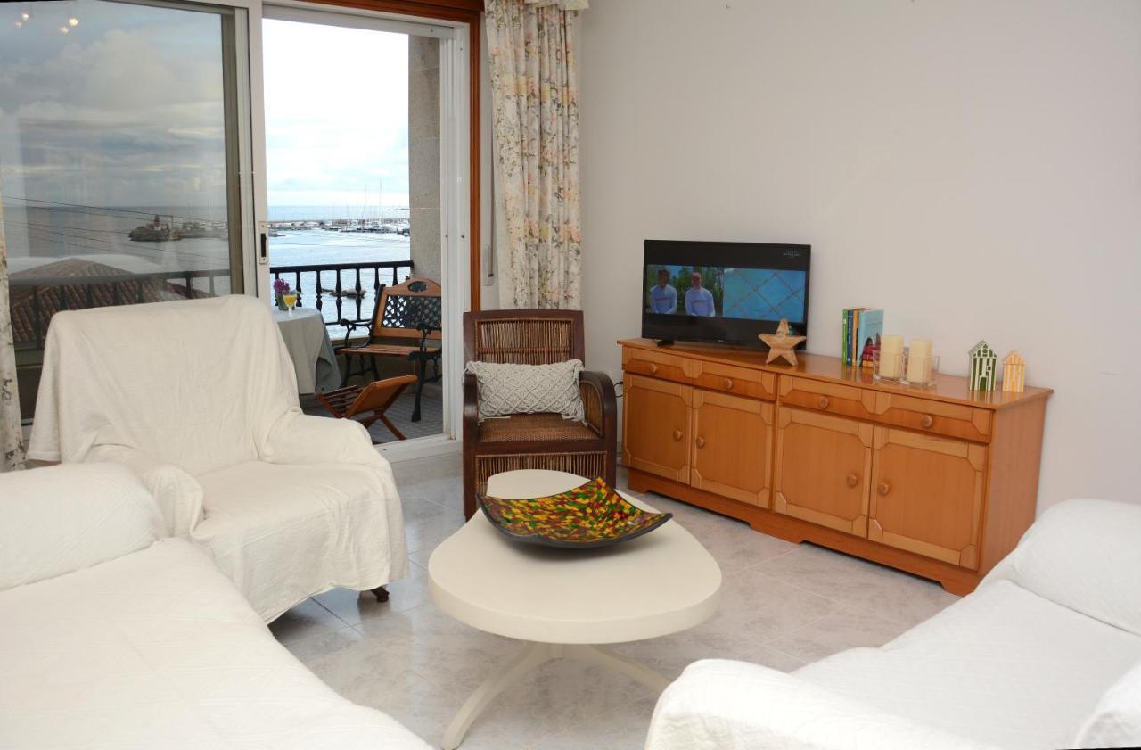 Апартаменты Desconectaengalicia Mantela, Vistas Puerto Deportivo, 20M Playa Санхенхо Экстерьер фото