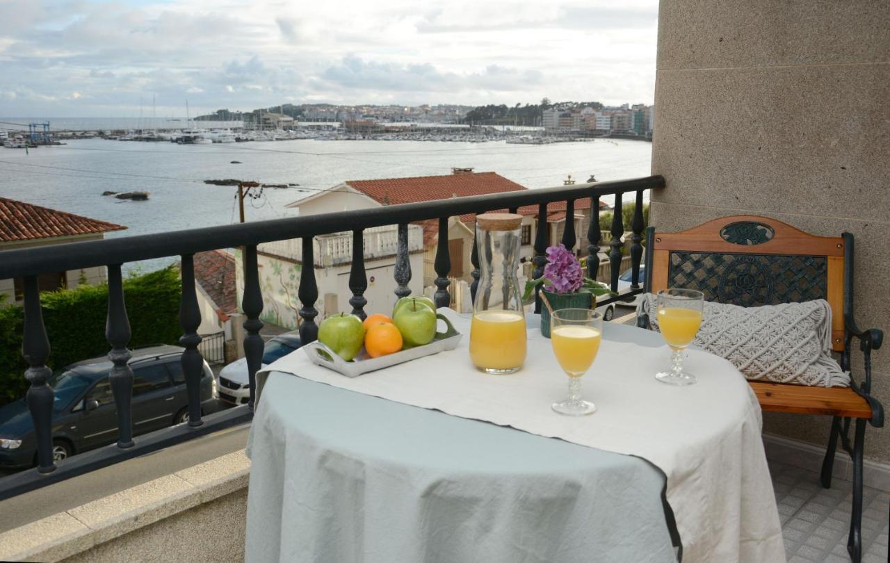 Апартаменты Desconectaengalicia Mantela, Vistas Puerto Deportivo, 20M Playa Санхенхо Экстерьер фото